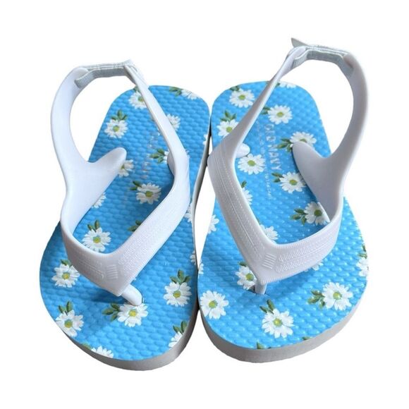 Old Navy Cat & Jack BUNDLE Baby Girls Summer Sandals Flip Flops. Size Infant 5. - Picture 4 of 7